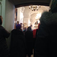Photo taken at Храм Преподобного Сергия Радонежского в Бусинове by Igor G. on 3/1/2015