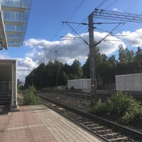 Photo taken at VR Hiekkaharju by Marko P. on 6/25/2018
