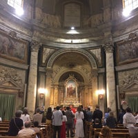 Photo taken at Chiesa di Sant&amp;#39;Anna in Vaticano by Theresa H. on 4/25/2018