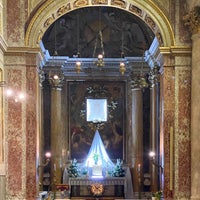 Photo taken at Basilica dei Santi Silvestro e Martino ai Monti by Theresa H. on 4/14/2022