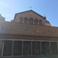 Photo taken at Basilica dei Santi Giovanni e Paolo by Theresa H. on 9/17/2018