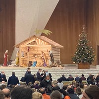 Photo taken at Pope Paul VI Audience Hall by Theresa H. on 12/22/2021