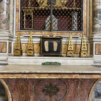Photo taken at Basilica di San Sebastiano fuori le mura by Theresa H. on 6/13/2021