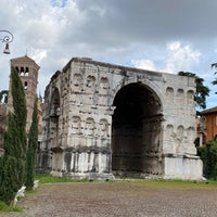 Photo taken at Arco di Giano by Theresa H. on 4/15/2021