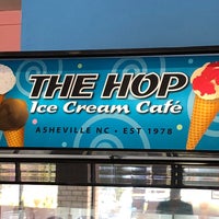 Photo taken at The Hop Ice Cream Cafe by Neal A. on 4/14/2018