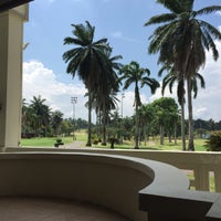 Photo taken at Tanjung Puteri Golf Resort by Nuraini Aqilah H. on 7/21/2015