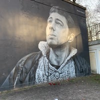 Photo taken at Граффити «В чём сила, брат?» by Nika B. on 11/22/2019