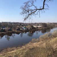 Photo taken at Пушкинский парк by Nika B. on 4/15/2018