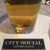 Photo taken at City Social Kitchen &amp; Bar by Jeffrey G. on 4/21/2017