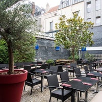 Das Foto wurde bei Restaurant Quartier Léopold von Quartier L. am 4/13/2018 aufgenommen
