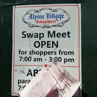 Photo taken at Alpine Village Swap Meet by DJ Spinbac W. on 9/25/2016
