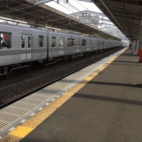 Photo taken at Sōka Station (TS16) by hiropapipapi on 4/18/2015