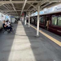 Photo taken at Hankyu Hotarugaike Station (HK47) by hiropapipapi on 7/30/2023