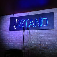 Photo taken at The Stand Restaurant &amp;amp; Comedy Club by Elijah B. on 2/3/2013