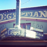 Photo taken at Egyptian Theatre by Christy S. on 1/16/2013