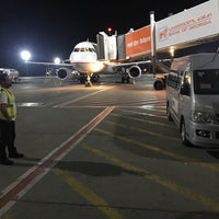 Photo taken at Tbilisi International Airport (TBS) by Mitya on 8/26/2016