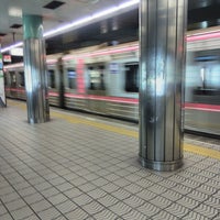 Photo taken at Chuo Line Tanimachi 4-chome Station (C18) by ei2ei2_feather on 3/3/2023