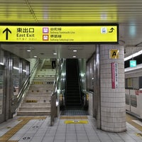 Photo taken at Osaka-Temmangu Station by ei2ei2_feather on 1/5/2024