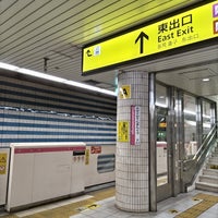Photo taken at Osaka-Temmangu Station by ei2ei2_feather on 7/24/2023