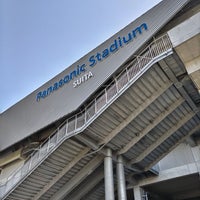 Photo taken at Panasonic Stadium Suita by ei2ei2_feather on 4/14/2024