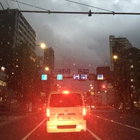 Photo taken at 平塚橋交差点 by Акихико К. on 7/14/2016