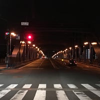 Photo taken at Maruko Bridge by Акихико К. on 3/27/2016