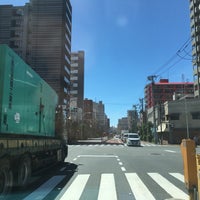 Photo taken at Namidabashi Intersection by Акихико К. on 8/17/2018