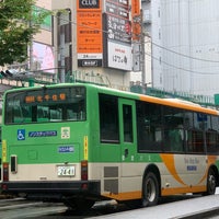 Photo taken at Kita-Senju Sta. Bus Stop by Акихико К. on 7/13/2022