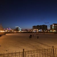 Photo taken at Лебединое Озеро by Belka G. on 1/20/2017
