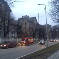 Photo taken at Артиллерийская улица by Belka G. on 3/3/2016