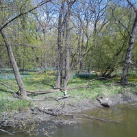 Photo taken at Edgebrook Park by Magda P. on 5/5/2013