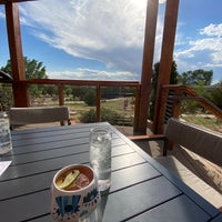 Photo taken at Terra Restaurant at Four Seasons Resort Rancho Encantado Santa Fe by Joel S. on 6/12/2020