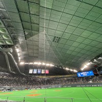 Photo taken at Sapporo Dome by Fukudome of toyokawa on 6/12/2022