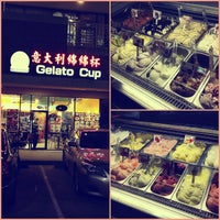 Photo taken at Gelato Cup by Paola . on 5/4/2013