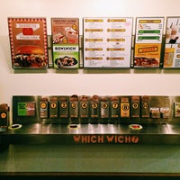 Photo taken at Which Wich? Superior Sandwiches by Paola . on 8/6/2014