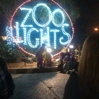Photo taken at Houston Zoo Lights 2012 by Candy M. on 12/27/2012