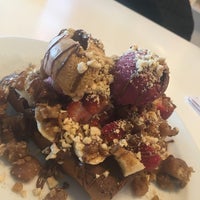 Photo taken at Renk Waffle by Melissa N. on 3/26/2019