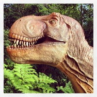 Photo taken at Dinosaur Safari at Bronx Zoo by Jody F. on 8/23/2013