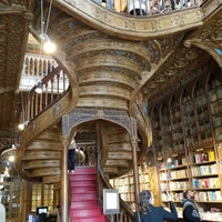 Photo taken at Livraria Lello by Olga S. on 1/23/2018