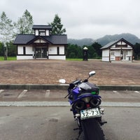 Photo taken at ホロケナシ駐車公園 by Ari C. on 8/23/2015
