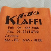 Photo taken at Cafe Klaffi by Kalle N. on 2/21/2013