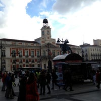 Photo taken at Puerta del Sol by Paulo M. on 4/30/2013