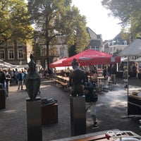 Photo taken at Onze Lieve Vrouweplein by Jacco S. on 8/25/2018
