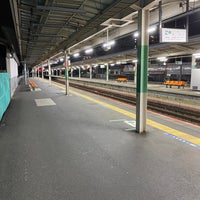 Photo taken at Okegawa Station by Makoto H. on 2/24/2024
