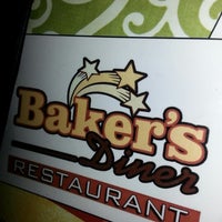 Photo taken at Baker&#39;s Diner by Mike W. on 12/1/2012