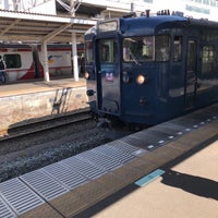 Photo taken at Shinano Railway Ueda Station by オッサン V. on 10/16/2022