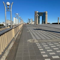 Photo taken at Yume-no-ohashi Bridge (Dream Bridge) by オッサン V. on 1/8/2024