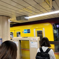 Photo taken at Ginza Line Shimbashi Station (G08) by スーパー宇宙パワー on 10/10/2023