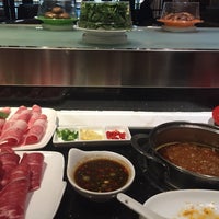 Photo taken at Akai Ryu Shabu &amp;amp; Sushi Restaurant by John O. on 4/16/2015