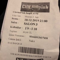 Photo taken at Cinema Pink by MoMi on 12/10/2019